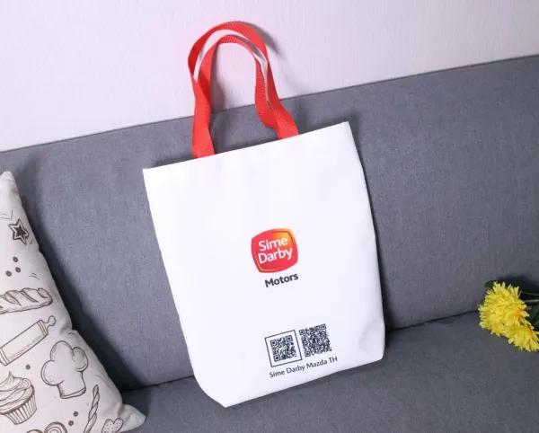 ถุงผ้าโพลีแคนวาส พิมพ์ Sublimation