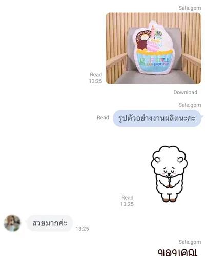 รีวิวลูกค้าเรื่องหมอนรูปทรงพิเศษ